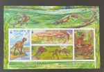 Mongolia 2026 “ Mongolian dinosaurs “ imperf sheet