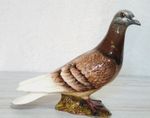 Beswick Racing Pigeon Rare Early 3 Striped Brown Gloss Model No. 1383 Vgc
