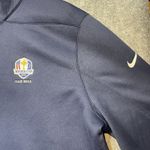 Nike Golf Ryder Cup 1995 Oak Hill 1/4 Zip Golf Pullover Blue XXL