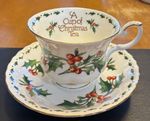 A Cup Of Christmas Tea Cup & Saucer Set, Tom Hegg