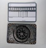 Blank Fighter Cards x10 for Hive Gangers Skirmish N26