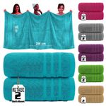 2X Extra Large Big Super Jumbo Bath Sheets Egyptian Cotton Soft  XXL Bath Towels