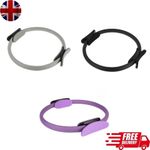 Pilates Ring Yoga Fitness Double Handled Exercise Circle Gym Resistance Wheel