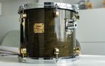 Yamaha Maple Custom 13x11 Tom – Smoked Black / Gold Lugs – Pre-YESS Made Japan