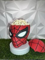 Spider-Man Brand New Day Popcorn Bucket + Black Pen for Web Details Gift Cinema
