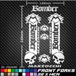 MARZOCCHI BOMBER FRONT FORK Vinyl Decal Stickers Sheet Bike Cycling Biycle MTB