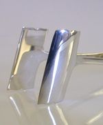 UNUSUAL VICTORIAN SOLID STERLING SILVER ASPARAGUS TONGS 1898 ANTIQUE