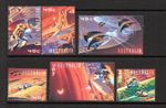 AUSTRALIA MNH 2000 SG2043-2048 STAMP COLLECTING MONTH - EXPLORATION OF MARS