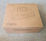 Pro Impressions LED Gel Nail Dryer Lamp Hand Sensor Timer LCD White + Adapter