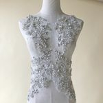 Rhinestone Applique Bling Diamante Wedding Dress Appliques Crystal Patches