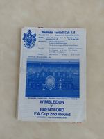 WIMBLEDON V BRENTFORD ( SATURDAY 13TH DECEMBER 1975 )