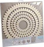 Weaving Looms: Circular: 5 Pieces