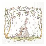 Blossoms and Bunnies Anita Jeram Easter IHR Paper Table Napkins 33 cm sq 3 ply