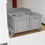 Rear pull out for raised floor, length 80cm any width, motorhome camper