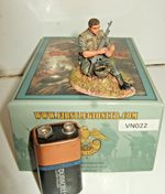 First Legion VN022, Vietnam War Range US 25th Infantry Division Sits Loading Mag