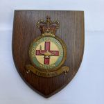 Royal Air Force Hospital Halton mess wall plaque shield RAF