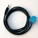 Citroen Relay AUX input lead cable fo Delphi car radio stereo 2011-13 3.5mm jack