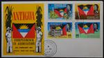 1967 Antigua Statehood first day cover.