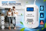 Digital Gas Leak Detector Alarm Sensor Propane Butane Methane Natural Gas Catch