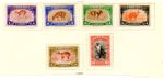 Liberia 1945 Animal Set 1c–10c MH/Used Album Affixed ABNCo