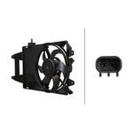 Radiator Fan 8EW366421-271 Hella Cooling 51721477 51738357