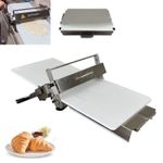 Manual Pastry Dough Sheeter Dough Roller Croissant Dough Press Machine 1-25mm