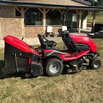 Countax C60 Ride-On Petrol Lawn Mower, Rotary Blade, Grass Catcher, 2014