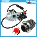 Carburettor Fit Eton 50cc 90cc 100cc Viper 2-Stroke ATV Quad Carburetor AP Carb