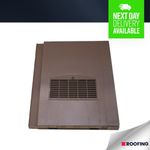 Interlocking Flat Vent Tile | Suits Marley Modern, Mini Stonewold - BROWN