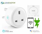 Smart Timer Plug Socket Outlet Wifi Wireless with Energy Monitoring Statistics