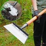 UK 21cm-30cm Metal Weed Cleaning Shovel Stainless Steel Cleaning Shovel For Moss
