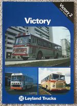 LEYLAND Victory 2 Single Deck Passenger Chassis Sales Brochure 1980s