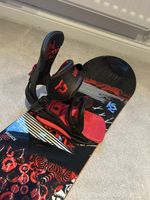 K2 BRIGADE 152cm Snowboard WITH UNION CONTACT BINDINGS