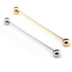 Mens Collar Bar Neck Tie Shirt Pin Tie 5.5cm Silver Gold Clip Clasp Boys Gift UK