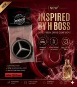 Car Air Freshener Merc H Boss Pack of 3