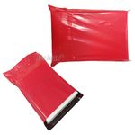 Strong Red Coloured Mailing Postal Bags Plastic Self Seal Poly Mail Postage Bags