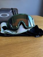 Oakley Line Miner M Ski Goggles Jade Prizm Sage Gold Iridium
