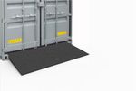 Container Ramp - Rubber Shipping Container Ramp 10,000kg Capacity Forklift Ra...
