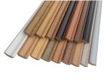 Genuine Pack 10 qty Laminate Floor Scotia Beading 2.4m Metre Length in 30 Colour