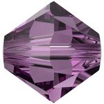 Swarovski Crystal Beads Bicone Amethyst (5328)