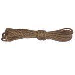 6mm Untreated Natural Shibari Jute Twisted 3-core Untreated Rope 8.2 Metre Hank