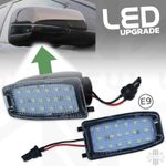 x2 LED Under Mirror Puddle Light Lamp assembly lens for Range Rover L322 2005-12