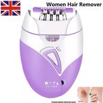 Epilator For Women Cordless Rechargeable Lady Body Facial Hair Removal Shaver