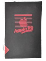 Apple IIe promotional shop stand for software + Microsoft Multiplan & Viacom