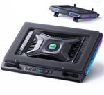 Llano V10 Gaming Laptop Cooling Pad, RGB Laptop Cooler Stand with 4.72 Inch Exte