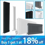 Traditional 2 3 4 Column Radiator Horizontal Vertical Cast Iron Style Heating