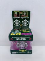 Brand New Needoh Starbucks Pink Squishie Age 3+ Years