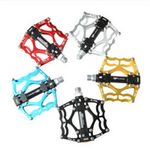 RockBros 9/16 Bicycle Pedals Ultralight Aluminum CNC Mountain Bike Flat Platform