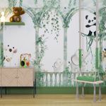 Superfresco Easy Animal Arch Green  Print To Order Fixed Size Mural | Wallpaper