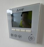 Mitsubishi Electric Wall-Mounted Thermostat Controller for HVAC